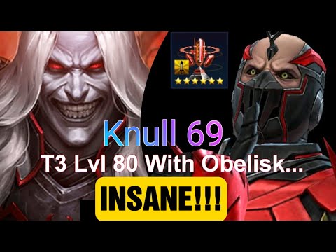 Knull Stage 69 | T3 Lvl 80 Black Bolt | Obelisk (200%) - Marvel Future Fight