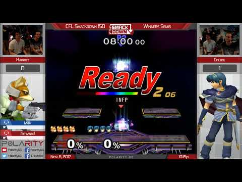CFL Smackdown 150 Melee - Harriet (Fox) vs Colbol (Blue) - Winners Semis