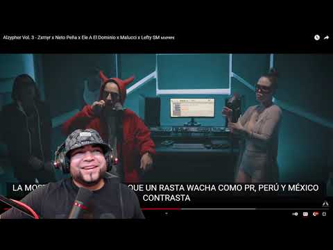 REACCION- ALZYPHER vol 3 | Zxmyr x Neto Pena x Ele A El Dominio x Malucci x Lefty SM (video oficial)