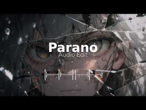 𝙿𝚊𝚛𝚊𝚗𝚘 - 𝙵𝚛𝚘𝚣𝚢 (𝚜𝚕𝚘𝚠𝚎𝚍 + 𝚛𝚎𝚟𝚎𝚛𝚋)| 🎧 Audio Edit