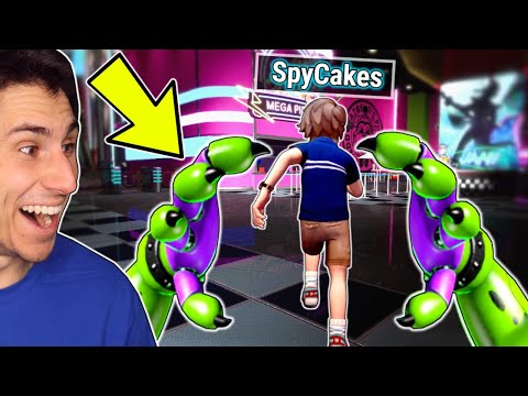 I Became Monty And HUNTED SPYCAKES! | FNAF Multiplayer