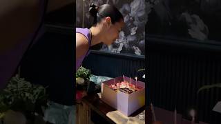 Chris brown surprise girlfriend Jada for her birthday #chrisbrown  #breezybowl