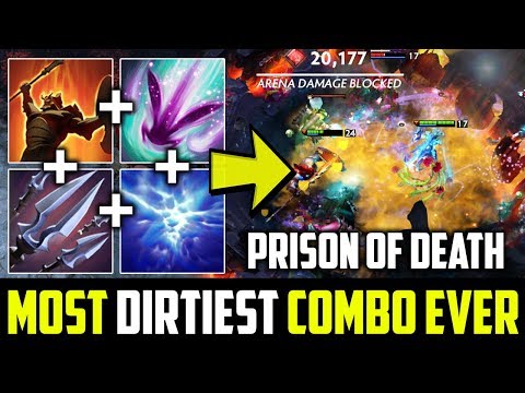 Most Dirtiest Combo With Mars - Cant Escape From Prison Of Death Dota 2