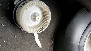 Honda Civic AC Heater Blower Motor Noisy Remove and Replace How To Change Out 2013 and Others
