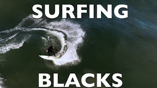 Surfing Blacks Beach - April 420 - DJI Phantom 4 Pro Drone 4K