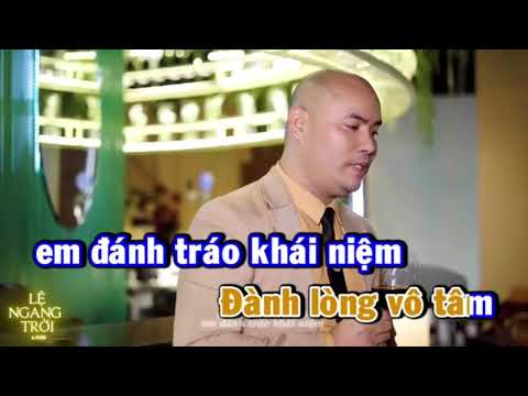 KARAOKE: LỆ NGANG TRỜI | A TUÂN -2 | PASSION BEAT.