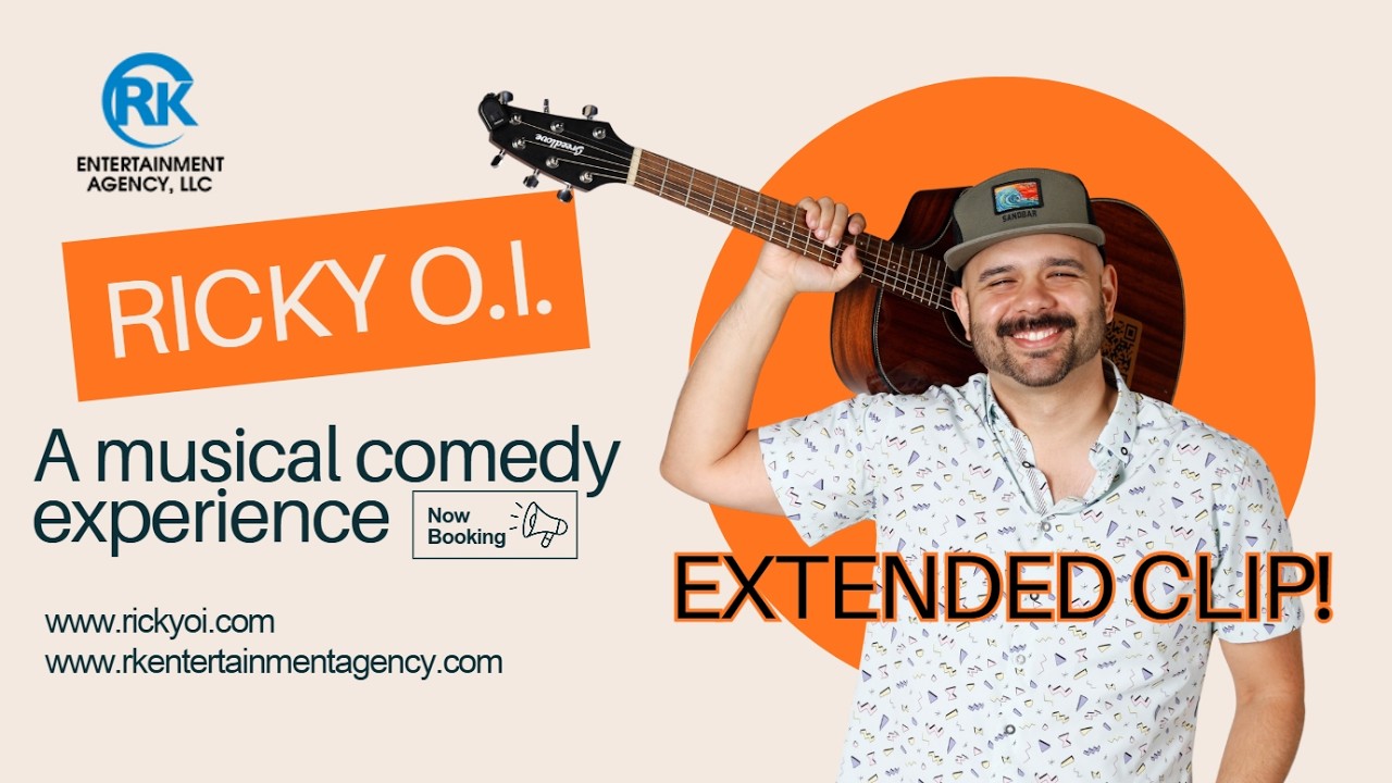 Promotional video thumbnail 4 for Stand-up Comedy/ Music w/ Guitar