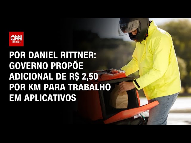 Governo propõe adicional de R$ 2,50 por km para trabalho em aplicativos | HORA H
