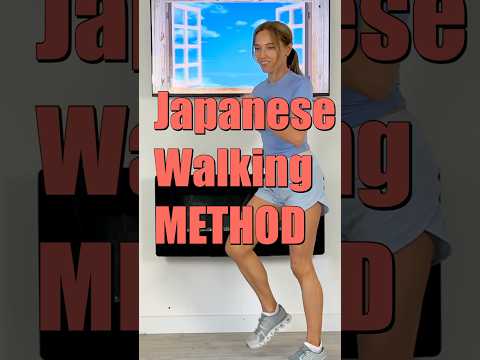Japanese Walking Method for Better Health #japanesewalking #walkathome #health #longevity