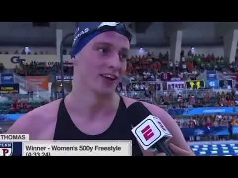 NCAA Champion Lia Thomas Interview - Go Strong Woman, Go