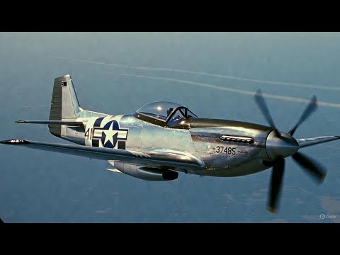 That’s Why the P-51 Mustang Won the Air War Over Germany NO AI RAF