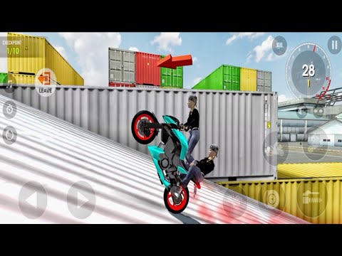 Extreme Motorbikes Impossible Stunts Motorcycle Racing - Extreme Motorbikes Android Gameplay HD 2302