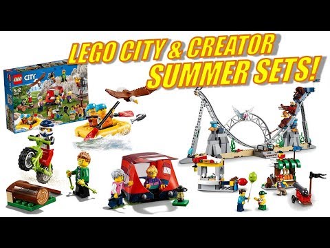 WOW!! LEGO CITY & CREATOR SUMMER SETS 2018!