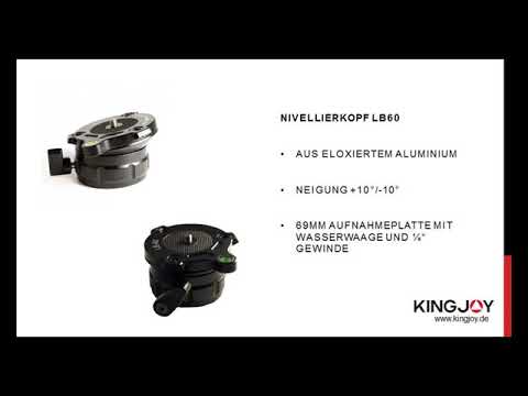 Kingjoy Nivellierkopf LB60