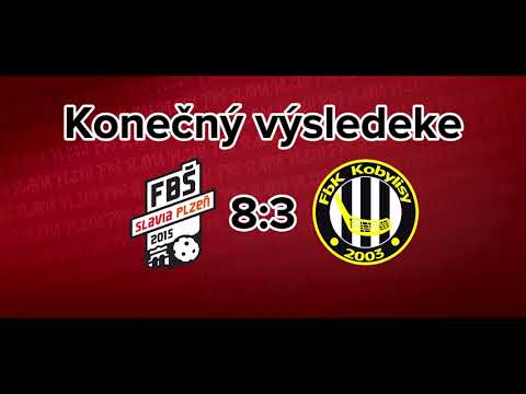 Sestřih utkání: 1. zápas čtvrtfinále play-off: FBŠ SLAVIA Fat Pipe Plzeň - Florbal TJ Kobylisy 8:3