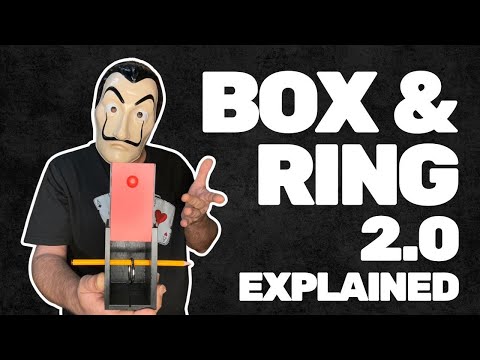 Mini Box & Ring 2.0  🪄 Magic Trick Tutorial #magic #tricks #foryou #magictricks