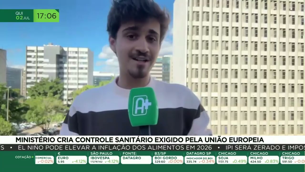 Ministério cria controle sanitário exigido pela União Europeia
