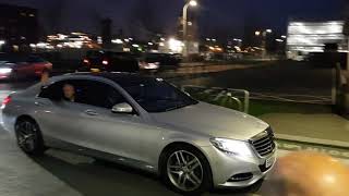 Paul McCartney arriving at Liverpool Echo Arena 2018