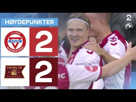 KFUM Oslo 2 - 2 Viking - Høydepunkter