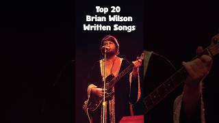 TOP 20 BRIAN WILSON SONGS #beachboys #brianwilson #60s #classicrock #petsounds #godonlyknows #music