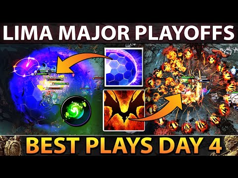 Dota 2 Best Plays of Lima Major - Playoffs Day 4