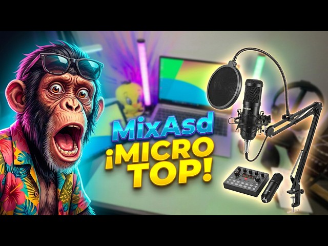 Vídeo relacionado con Paquete de equipo para podcast, Micrófono Podcast, Mesa de Mezclas con Diseño En Forma de Corazón Micrófono BM800, set de micrófonos para podcast para gamers, podcasting, grabación, canto y streaming
