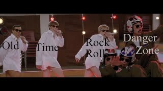 Glee Old Time Danger Zone lyrics