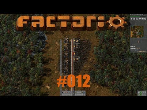 FACTORIO #012 ⚙ KOHLE für automatische GRANATENPRODUKTION