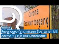 Feyenoord-fans willen negatief naar de derby tegen Sparta