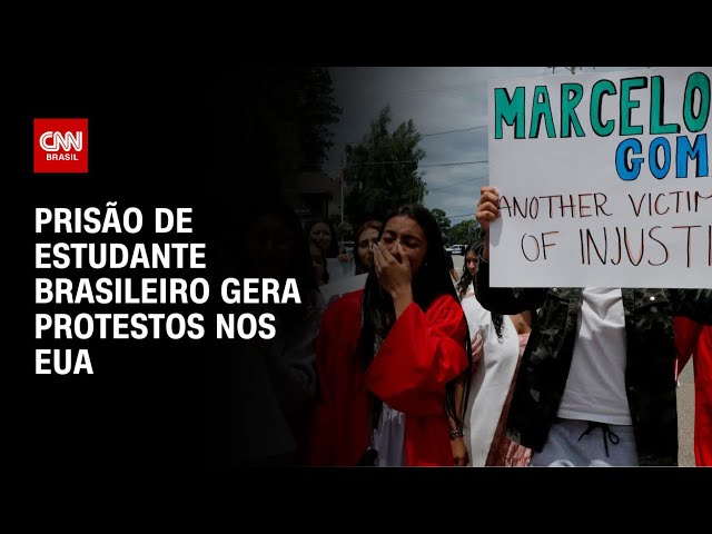 Prisão de estudante brasileiro de 18 anos gera protestos nos EUA | CNN 360º