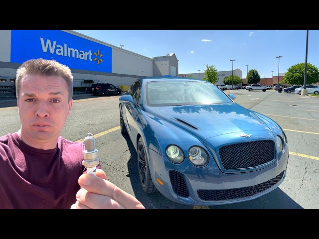 Fixing My $300,000 Bentley Continental Supersports With Cheap Parts I Bought From Walmart – Hoovies Garage