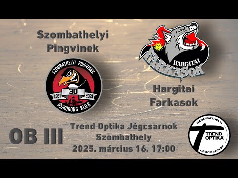 OB III Szombathelyi Pingvinek - Hargitai Farkasok