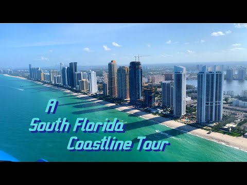 FLYING in MIAMI Part 1: A South Florida Coastline Tour