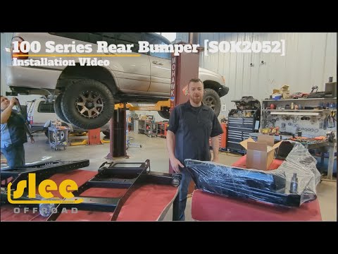 Slee Rear Bumper - 98-07 Land Cruiser / LX 470 - SOK2052