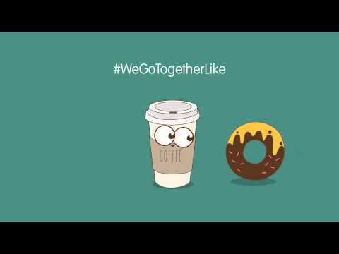 Al Ain Dairy Valentine's Day - #WeGoTogetherLike Coffee & Donuts
