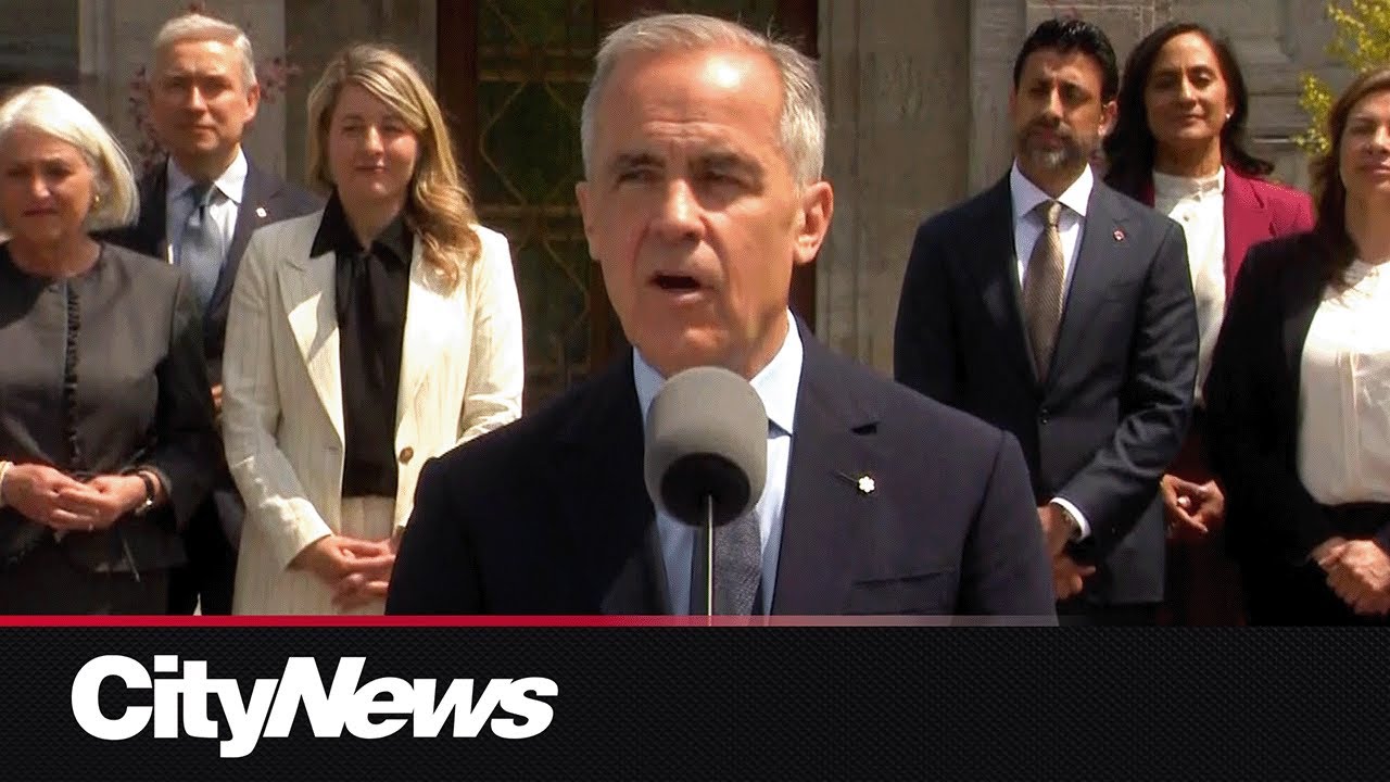 FULL: Prime Minister Mark Carney's first remarks after naming new cabinet ministers