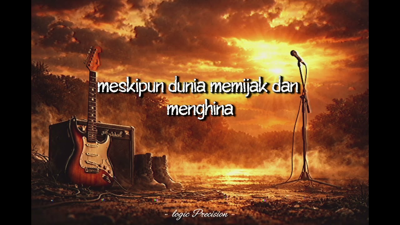 Gema Hakiki - Logic Precision (Official Lyrics Video) | Rock kapak