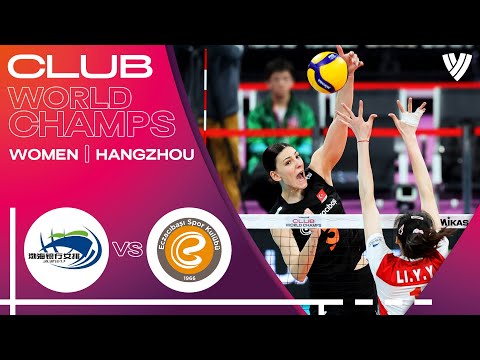Tianjin Bohai Bank vs. Eczacibasi Dynavit - Pool A | Highlights | Women's Club World Champs 23