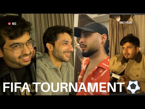 Fifa tournament ⚽️ Ft @TheHarshBeniwal @VivekSamtani @ComicKaustubhAgarwal || jaigo gill vlogs