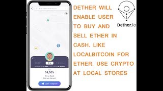 ICO Review: Dether.io, enabling people to buy and sell ether in cash