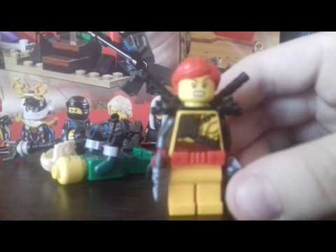 Лего ниндзяго 9 сезон решающий бой в троном зале! 70651