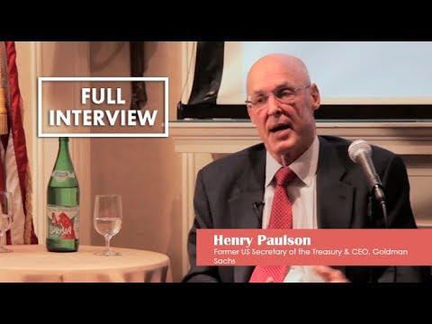 Learning from CEOs - Hank Paulson, Full Episode