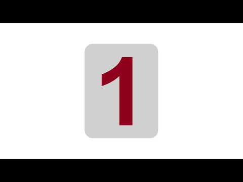 Digits 0 - 9 every 3 seconds. Ziffern 0 - 9 in 3 Sekunden Takt. Цифры 0 - 9 каждые 3 секунды.