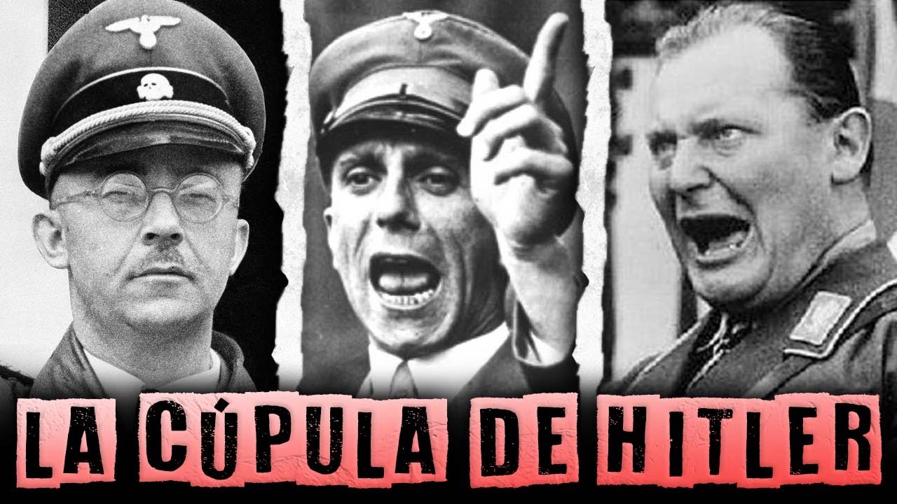 ASÍ ERAN LOS PERSONAJES QUE ACOMPAÑABAN A HITLER EN EL PODER (Goebbels, Himmler, Goering ...)