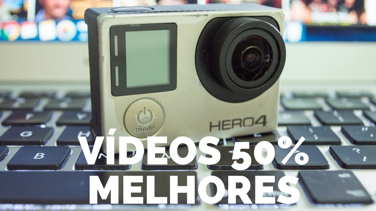 VÍDEOS 50% MELHORES NA GOPRO - Como usar o Protune