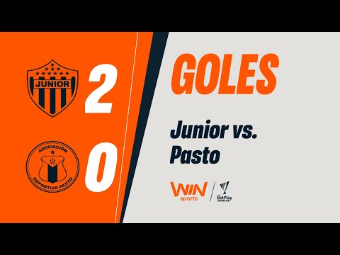Junior vs. Pasto (goals) | Liga BetPlay Dimayor 2025-2 | Matchday 13