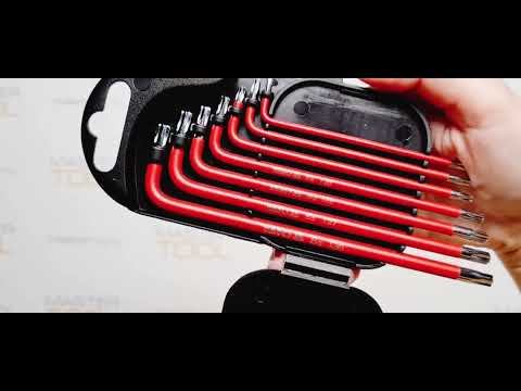 Шестигранники YATO : TORX Т9-Т30, S2. Набір 7 шт [12/48]