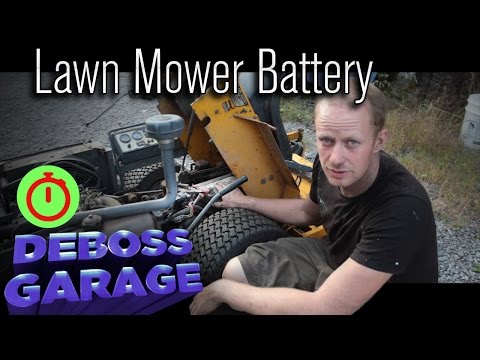 Properly Storing Your Mower Battery Over Winter