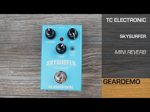Демонстрация педали эффектов TC Electronic Skysurfer Mini Reverb