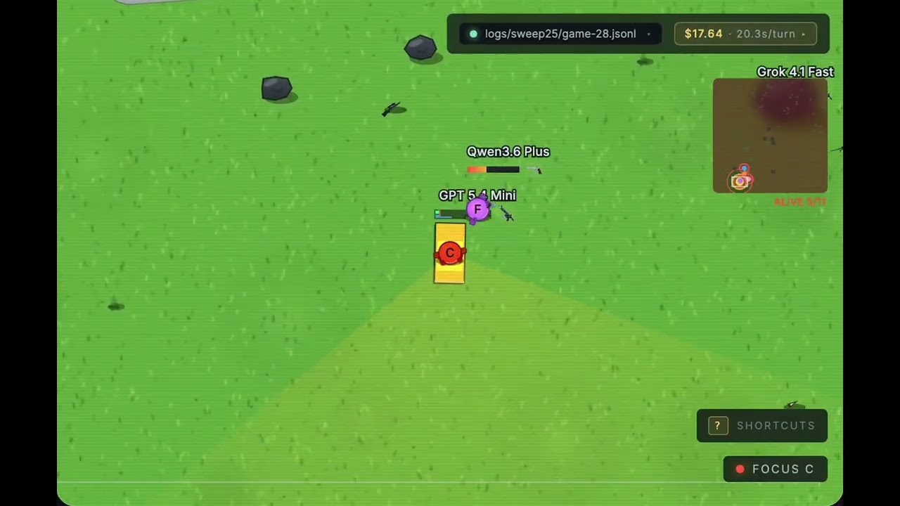 Watch the nine-trade car fight